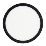 LED CCT Panel, Ein-/Aufbau, Bewegungssensor, Schwarz, 12 W, 1200 lm, Ø165 mm, 5CCT (2700 K– 5700 K), Lochdurchm. variabel, Anschlussbox