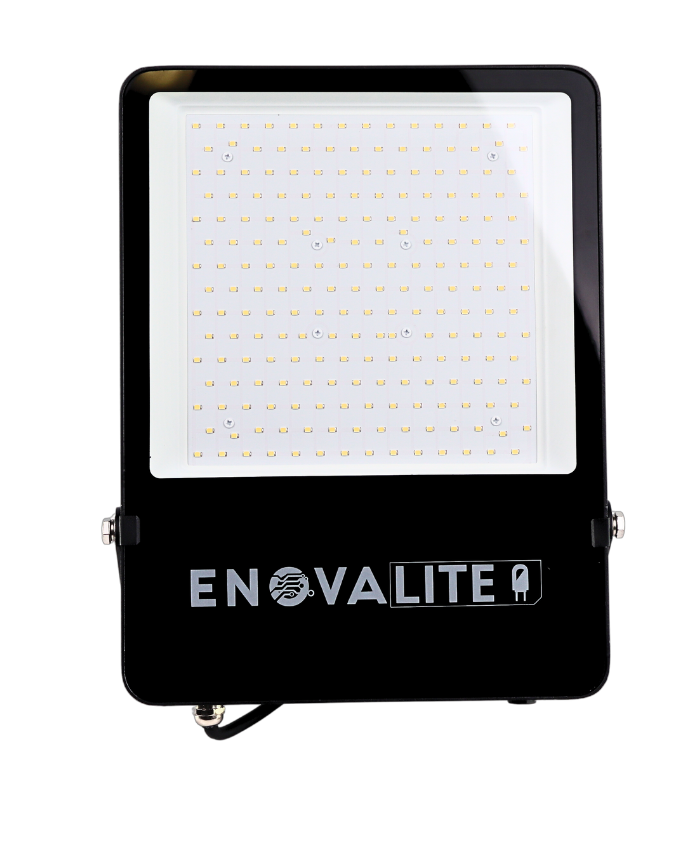LED-Fluter, 50 W, 4000 K (neutralweiß), 6500 lm, schwarz, IP65, LUMILEDS LED