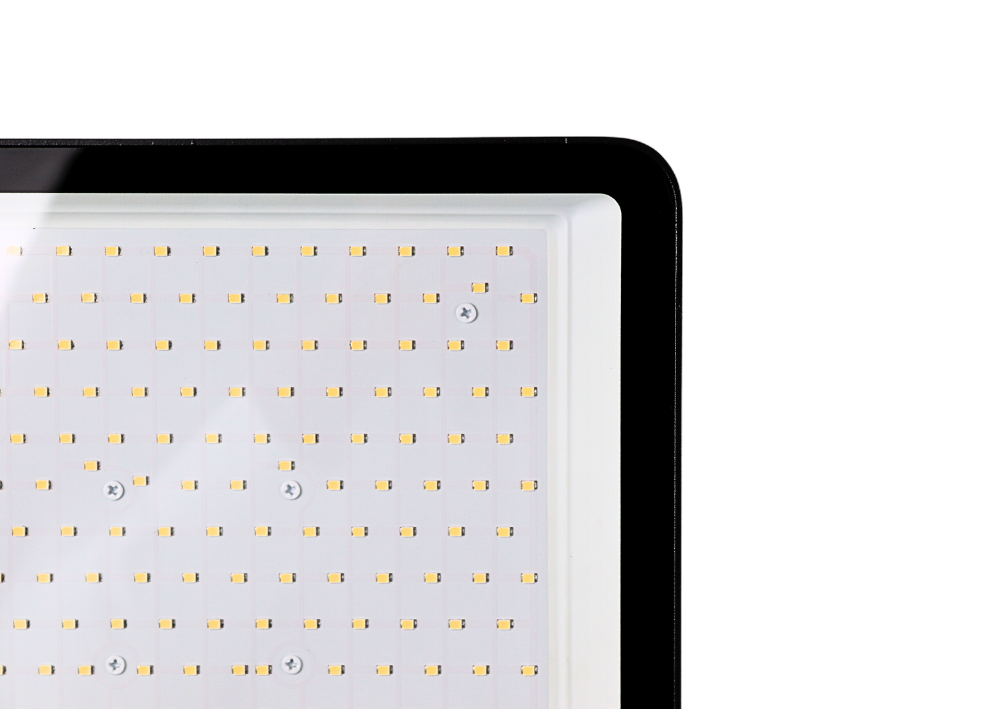 LED-Fluter, 50 W, 4000 K (neutralweiß), 6500 lm, schwarz, IP65, LUMILEDS LED