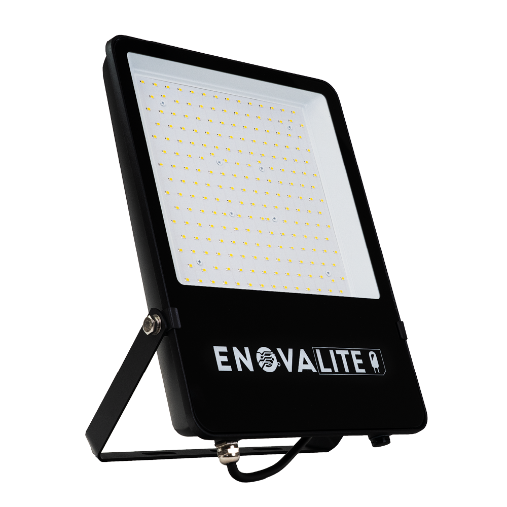 LED-Fluter, 150 W, 4000 K (neutralweiß), 19500 lm, schwarz, IP65, LUMILEDS LED