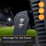 LED Stadion Fluter PRO, 500 W, 5000 K (neutralweiß), 60000 lm, IP65, Meanwell Driver, LUMILEDS LED
