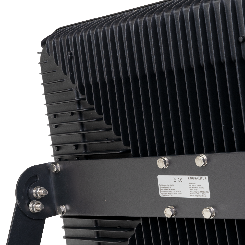 LED Stadion Fluter PRO, 500 W, 5000 K (neutralweiß), 60000 lm, IP65, Meanwell Driver, LUMILEDS LED