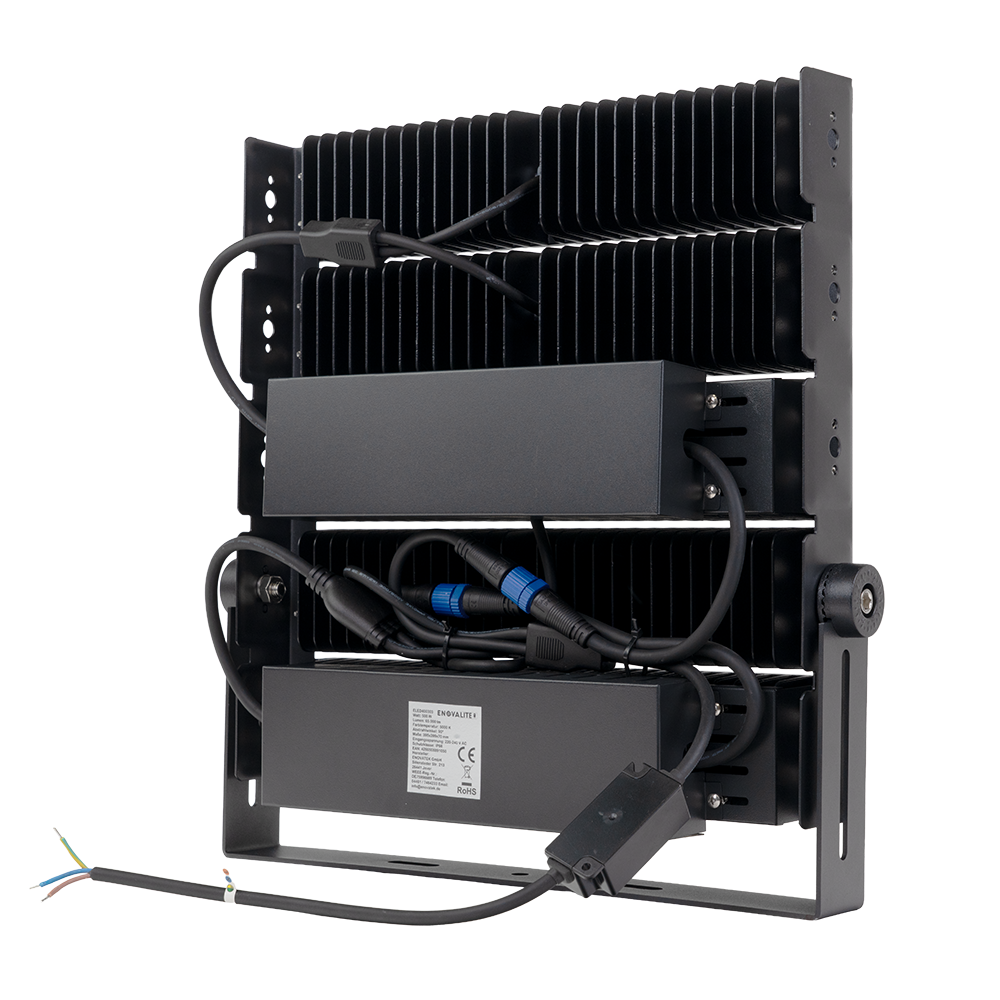 Profi Stadion Fluter, 500 W, 5000 K (neutralweiß), 65000 lm, IP66, Meanwell Driver, LUMILEDS LED