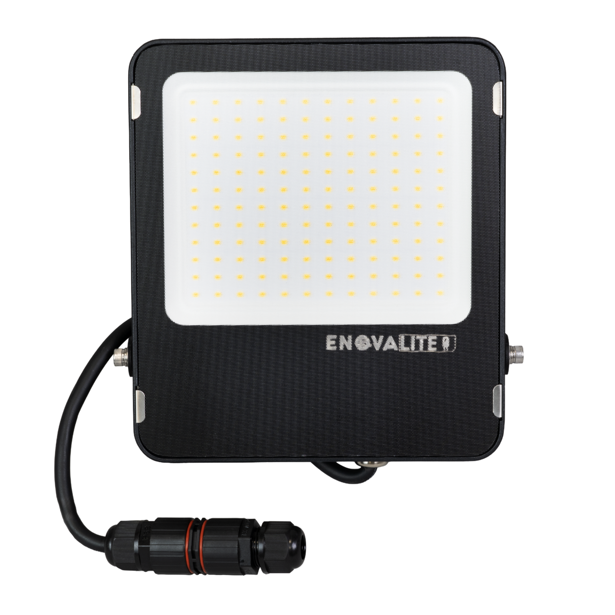 LED Fluter PRO mit einstellbarer Leistung (100 W / 80 W / 60 W), 4000 K, bis zu 15.000 lm, IP66, IK08, 0–10 V dimmbar, inkl. Quick-Anschluss