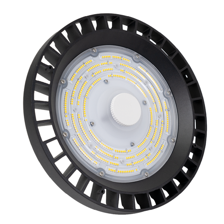 LED-HighBay, UFO, 100 W, 14000 lm, 4000 K (neutralweiß), IP65,LIFUD, LUMILEDS LEDs.