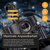 LED-HighBay, UFO, Leistung und Lichtfarbe einstellbar, 100/150/200 W, 3500-5500 K, 14000-28000 lm, IP65, LIFUD, 0-10V dimmbar, 9-in-1 Leuchte, energieeffizient