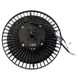 LED-HighBay, UFO, Leistung und Lichtfarbe einstellbar, 100/150/200 W, 3500-5500 K, 14000-28000 lm, IP65, LIFUD, 0-10V dimmbar, 9-in-1 Leuchte, energieeffizient