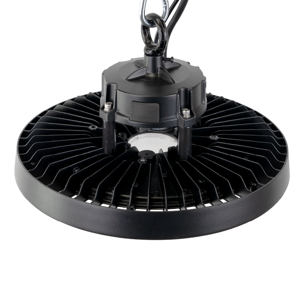 LED-HighBay, UFO, 100 W, 5000 K (neutralweiß), 17000lm, IP65, LIFUD Netzteil, dimmbar, hohe Energieeffizienz