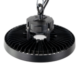 LED-HighBay, UFO, 150 W, 5000 K (neutralweiß), 25500 lm, IP65, LIFUD Netzteil, dimmbar, hohe Energieeffizienz