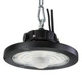 LED-HighBay, Sensor-Ready, UFO, anpassbare Leistung 60-100 W, 4000 K (neutralweiß), 9600-16000 lm, dimmbar, 60°/90°/120° Abstrahlwinkel, IP65, MOSO, hohe Energieeffizienz