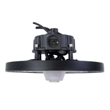 LED-HighBay, Sensor-Ready, UFO, anpassbare Leistung 60-100 W, 4000 K (neutralweiß), 9600-16000 lm, dimmbar, 60°/90°/120° Abstrahlwinkel, IP65, MOSO, hohe Energieeffizienz