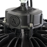 LED-HighBay, Sensor-Ready, UFO, anpassbare Leistung 120-200 W, 4000 K (neutralweiß), 19200-32000 lm, dimmbar, 60°/90°/120° Abstrahlwinkel, IP65, MOSO, hohe Energieeffizienz