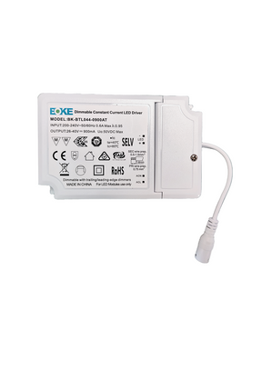 TRIAC dimmbares LED-Netzteil, BOKE, 36 W, 26-40 V, IP20,ENEC, Möbelzulassung.