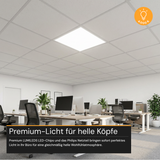 LED Panel, 62x62 cm, 36 W, 3600 lm, 4000 K (neutralweiß)