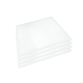 4er Pack LED-Panels, 36 W, 62x62 cm, 4000K, 25000 h.