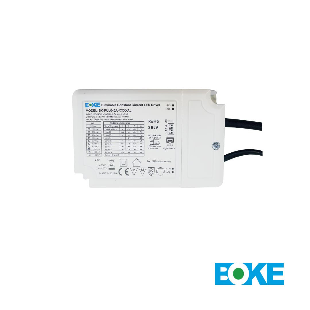 4er Pack LED Panel mit Dämmerungs-Sensor, 62x62 cm, 36 W, 3600 lm, 4000 K