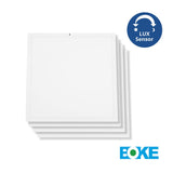 4er Pack LED Panel mit Dämmerungs-Sensor, 62x62 cm, 36 W, 3600 lm, 4000 K