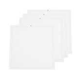 4er-Pack LED Panel mit Dämmerungs-Sensor, 62x62 cm, 30 W, 3600 lm, 4000 K
