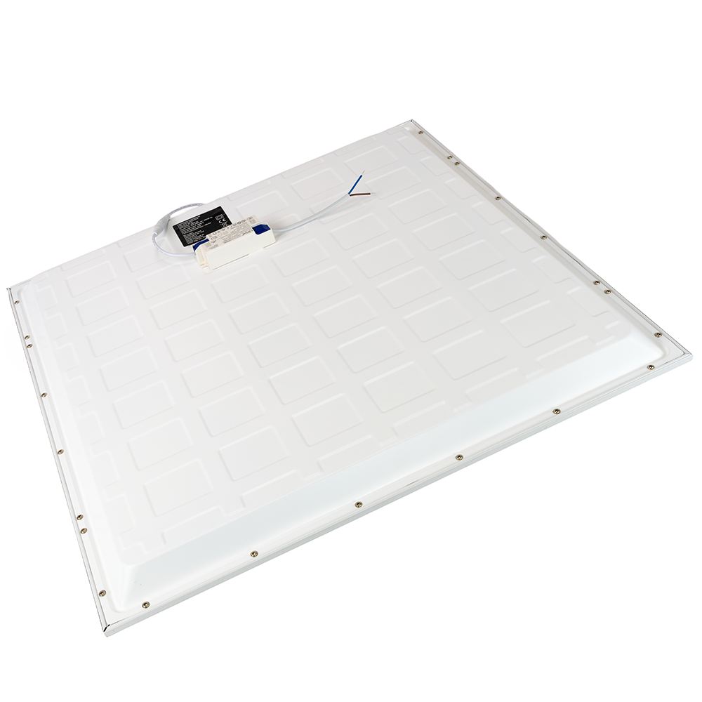 5er Pack LED-Panel mit runder Leuchtfläche, 62x62 cm, 30 W, 3600 lm, 4000 K (neutralweiß), Lifud Netzteil