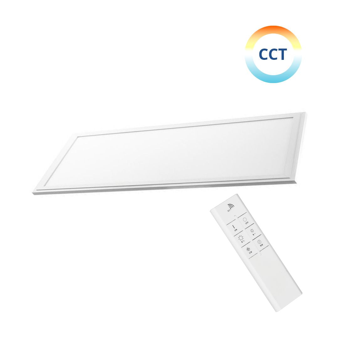 LED CCT Panel mit Fernbedienung, 120x30 cm, 36 W, 3600 lm