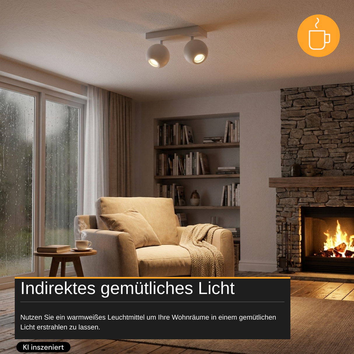 Deckenspot GLOBE, in Weiß, aus Alu und Stahl, 2-flammig, GU10-Fassung, IP20, Ø10cm