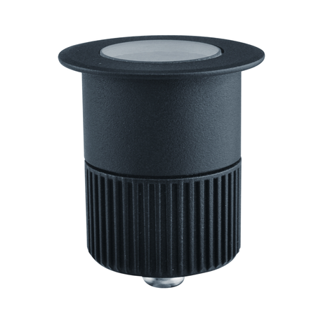 LED Bodeneinbaustrahler, 5 W, 300 lm, 3000 K (warmweiß), schwarz, Aluminiumdruckguss, EPISTAR