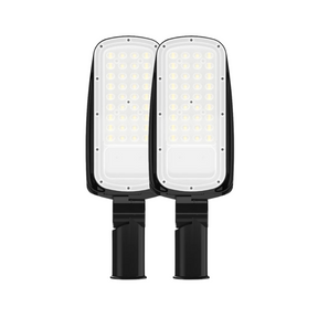 2er Pack LED-Straßenleuchte, 50 W, 7000 lm, 5000 K (neutralweiß), IP65.