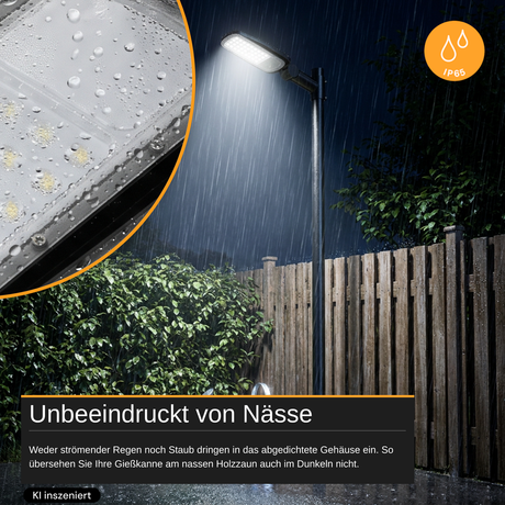 LED-Straßenleuchte, 100 W, 14000 lm, 5000 K (neutralweiß), IP65