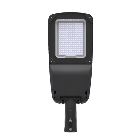 LED-Straßenleuchte PRO, 80 W, 12000 lm, 3000 K (warmweiß), IP66, SOSEN Driver, LUMILEDS LED, hochenergieeffizient, 0-10 V dimmbar