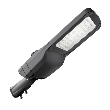 LED-Straßenleuchte PRO, 80 W, 12000 lm, 3000 K (warmweiß), IP66, SOSEN Driver, LUMILEDS LED, hochenergieeffizient, 0-10 V dimmbar