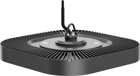 10er-Pack LED-HighBay, Hallenstrahler quadratisch, 100 W, 12000 lm, 5000 K (neutralweiß), IP65.