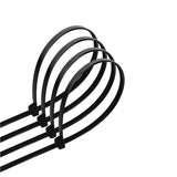 Kabelbinder, 40 Stk., 3,6 x 200 mm, schwarz.