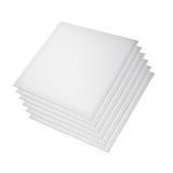 6er Pack LED-Panels, 62x62 cm, 3000 K, 36 W, 3600 lm