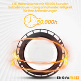 LED-HighBay, UFO, 100 W, 17000 lm, 5000 K (neutralweiß), IP65, IK06,  hochenergieeffizient