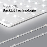 6er Pack LED Backlit Panel, 30 W, 4500 lm, 62x62 cm, 4000K (neutralweiß)