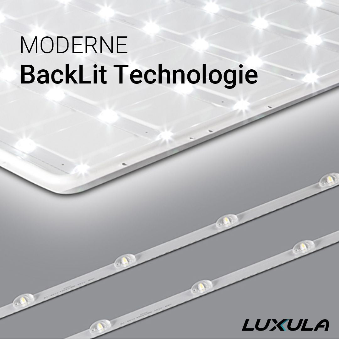 LED BackLit Panel UGR<19, 62x62 cm, 36W, 3600lm, 4000K | Lichttechnik24.de.