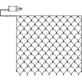 Lichternetz, 3 x 3 m, 200 LEDs, warmweiß.