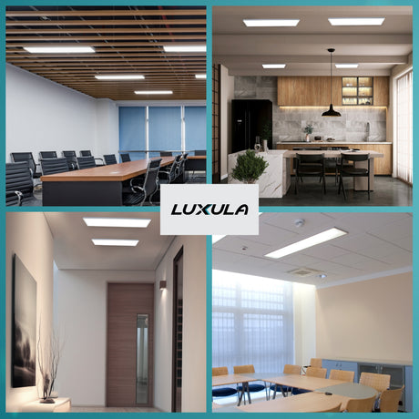 LED Panel, mit Montagerahmen, 120x30, 36W, 3600lm, 4000K, inkl Netzteil.
