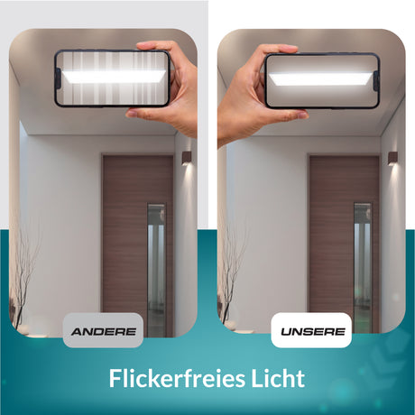 LED Panel, mit Montagerahmen, 120x30, 36W, 3600lm, 4000K, inkl Netzteil.
