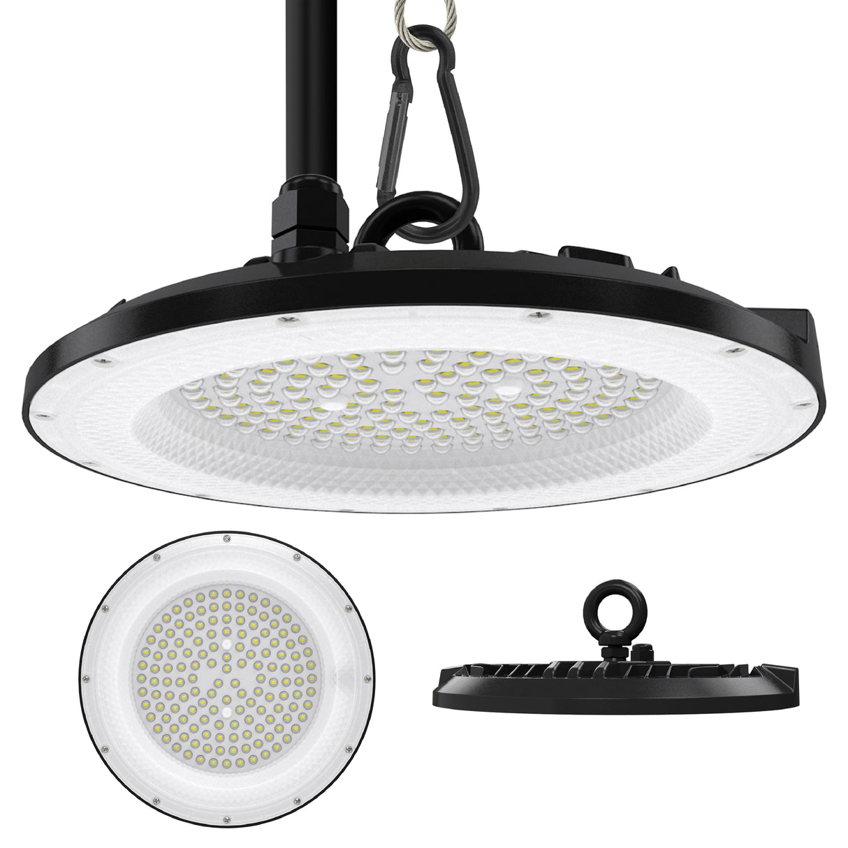 LED-HighBay, UFO, 200 W, 20000 lm, 5000 K (neutralweiß), IP65, EPISTAR