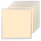 6er Pack LED BackLit Panel, 62x62, 40W, 4400 lm, 3000K, 110°, IP44