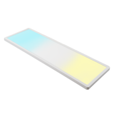 LED-Panel mit Fernbedienung, 58×20 cm, weiß, 24 W, 2200 lm, IP44 Wassergeschützt, Helligkeit und Lichtfarbe einstellbar