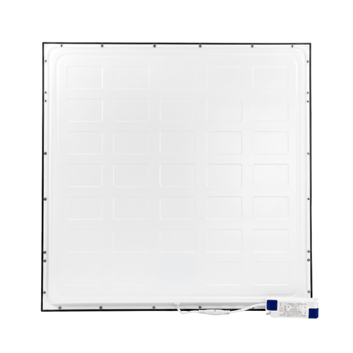 LED BackLit Panel, 62x62 cm, schwarz, 36W, 3600lm, 4000K, ECO Line.