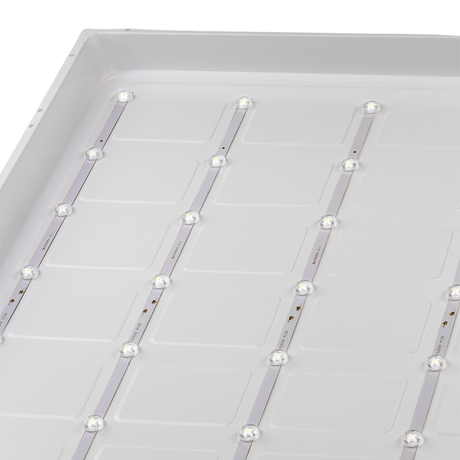 6er Pack LED-Panel mit Farbtemperaturwechsel CCT, 3000-6000 K, 62x62 cm, Back-lit, 36W, 3600 lm