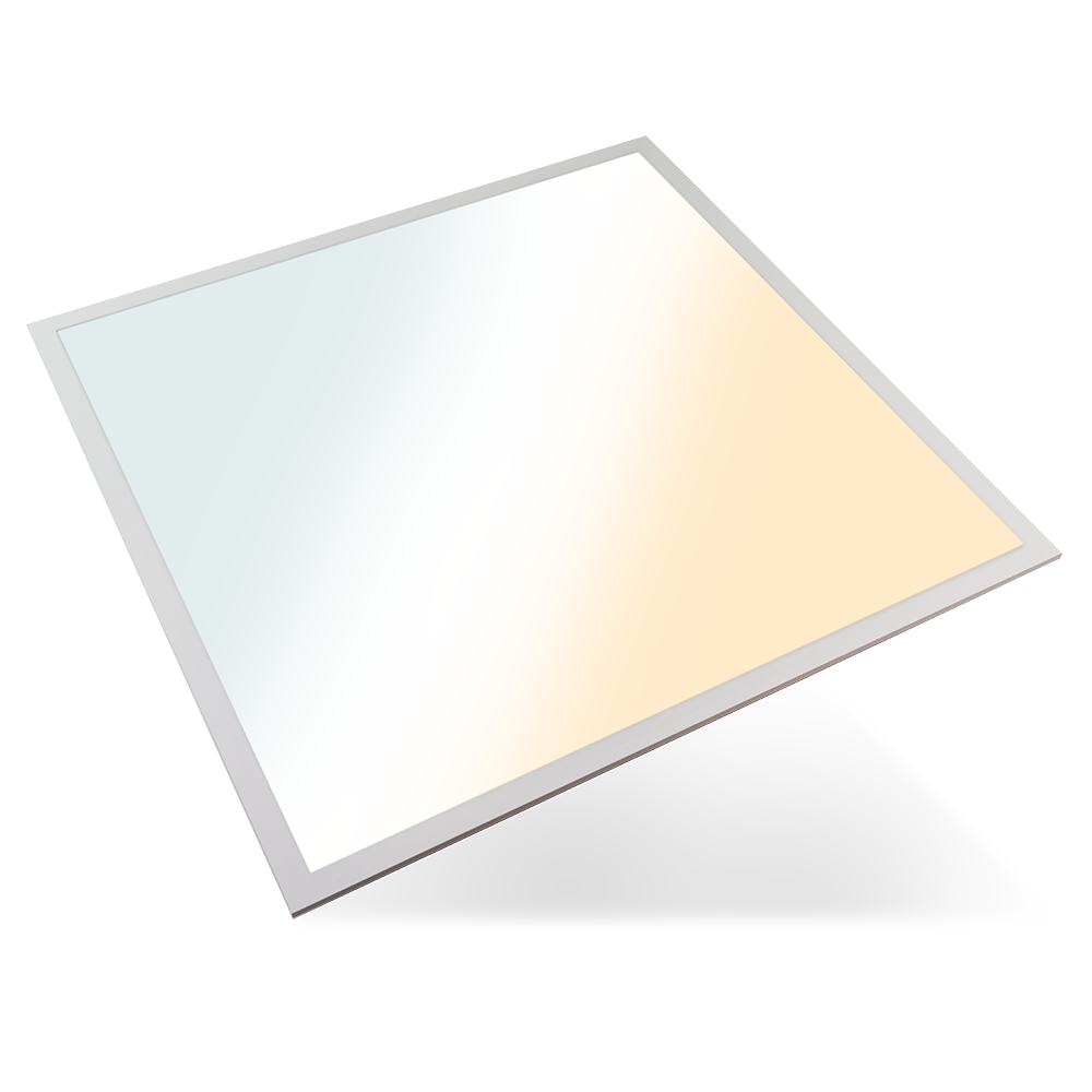 LED-Panel mit Farbtemperaturwechsel CCT, 3000-6000 K, 62x62 cm, Back-lit, 36W, 3600 lm
