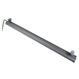 LED-Hallenleuchte, linear, 200 W, 25000 lm, 5000 K (neutralweiß), IP65, grau
