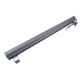 2er Pack LED-Hallenleuchte, linear, 200 W, 25000 lm, 5000 K (neutralweiß), IP65, grau