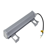 LED-Hallenleuchte, linear, 50 W, 6200 lm, 5000 K (neutralweiß), IP65, grau