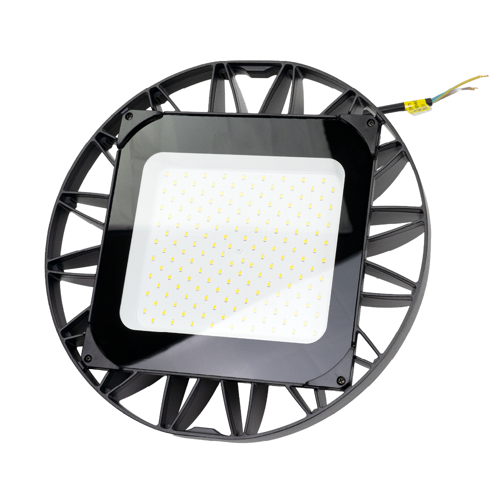 LED-HighBay, UFO, Hallenstrahler, 150 W, 14400 lm, 5000 K (neutralweiß), IP65, Schlagfest