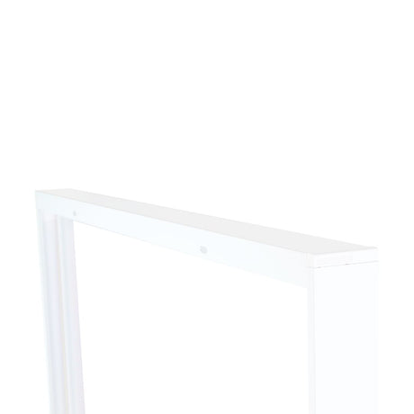 Aufbaurahmen für LED-Panel 120x30 cm, steckbar, weiß.